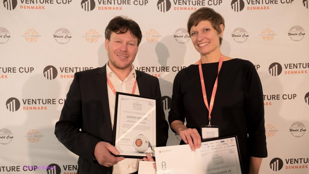 VasDeBlock selected among 10 Nordic HealthTech finalists